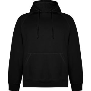 Czarna VINSON 1074 casual - bluza męska z nadrukiem