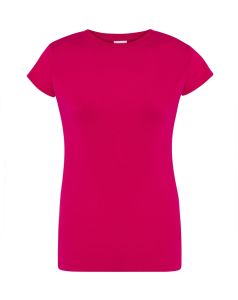 Tshirt damski Raspberry JHK TSRLCMFRP - koszulki z nadrukiem