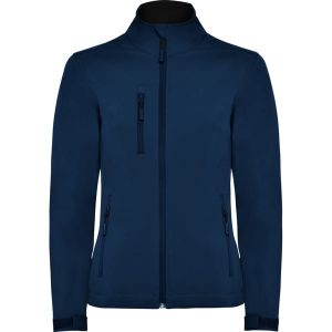 Granatowy damski softshell ROLY NEBRASKA WOMAN - reklamowy