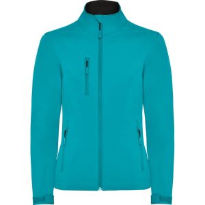 Turkusowy damski softshell ROLY NEBRASKA WOMAN - firmowy