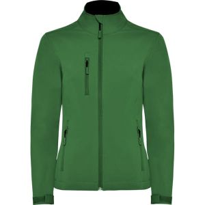 Zielony damski softshell ROLY NEBRASKA WOMAN - z nadrukiem