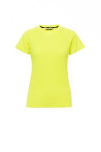 Żółty T-Shirt Damski Payper Runner 000465 - Własne Logo