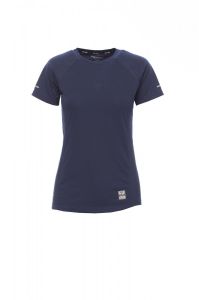 Granatowy T-Shirt Payper Running Lady 000132 - Nadruki
