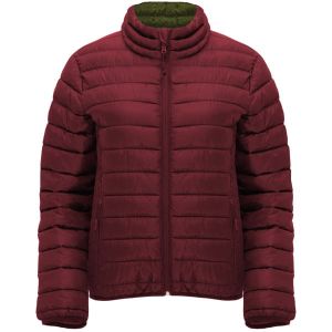 Bordowa damska kurtka ROLY FINLAND WOMAN - personalizowana