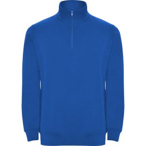 Royal blue ANETO 1109 bez kaptura - Bluza męska z nadrukiem