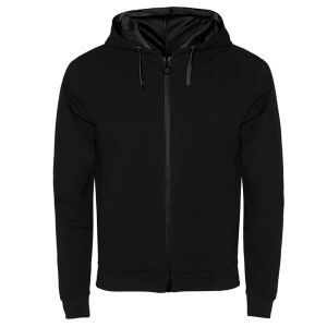 Czarny FUJI 1105 - bluza męska z nadrukiem