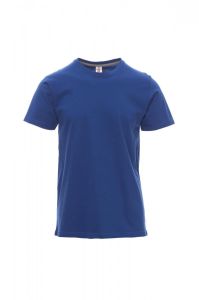 Niebieski T-Shirt Męski Payper Sunrise 000947 - Nadruk
