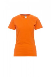 Pomarańczowy T-Shirt Payper Sunrise Lady 000948 - Z nadrukiem