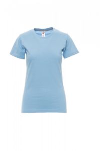 Błękitny T-Shirt Payper Sunrise Lady 000948 - Z nadrukiem