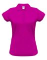 Damskie Polo JHK POLP200 LADY  Fucsia