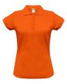 Damskie Polo JHK POLP200 LADY Orange