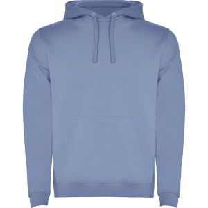 Niebieska-ZEN URBAN 1067 Wygodna - Bluza Męska Z Nadrukiem