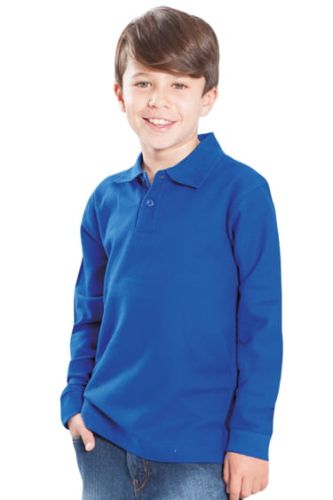 Dziecięce Polo z Długim Rękawem JHK PKID POLO LS Model