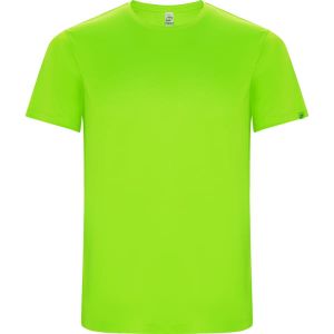 Zielony męski t-shirt techniczny ROLY IMOLA fluorescencyjny