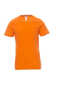 Pomarańczowy T-Shirt Payper Sunset 000101 - Z nadrukiem