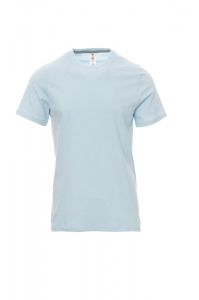 Niebieski Akwamaryna T-Shirt Payper Sunset 000101 - Nadruk