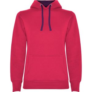 Fuksjowo-purpurowa bluza kobieca URBAN WOMAN 1068