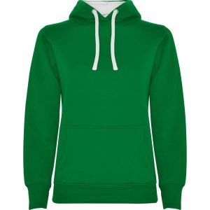 Zielono-biała Bluza URBAN WOMAN 1068 z nadrukiem
