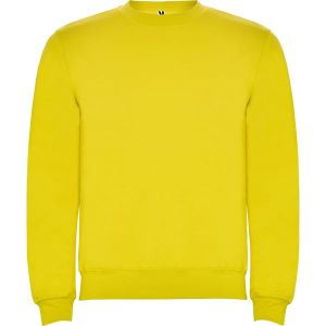 Żółta Bluza CLASICA SU1070 dla dzieci z Nadrukiem