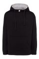 Bluza z Kapturem - JHK OCEAN HOODED CONTRAST BLACK/ASH