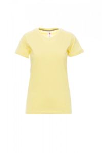 Jasnożółty T-Shirt Payper Sunset Lady 000466 - Z nadrukiem