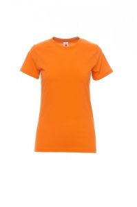 Pomarańczowy T-Shirt Payper Sunset Lady 000466 - Z nadrukiem