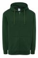 Bluza Dresowa JHK UNISEX HOODED BOTTLE GREEN