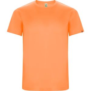 Pomarańczowy dziecięcy T-shirt Roly IMOLA - fluorescencyjny
