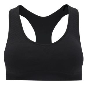 Sakhir 6662 Sport - Czarny top Sportowy z Nadrukiem