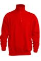 Męska Bluza Dresowa JHK SWRA ZIP HALF ZIP RED