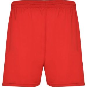 Czerwone męskie spodenki sportowe ROLY CALCIO - swój napis