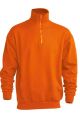Męska Bluza Dresowa JHK SWRA ZIP HALF ZIP ORANGE
