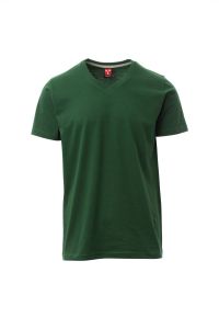 Ciemnozielony T-Shirt Payper V-Neck 000103 - Nadruk Własny