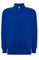 Bluza Męska z Zamkiem JHK FULL ZIP  ROYAL BLUE