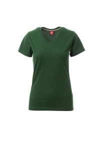 Ciemnozielony T-Shirt Payper V-Neck Lady 000951 - Nadruk Własny