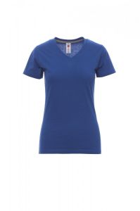 Niebieska Bluzka Payper V-Neck Lady 000951 - Odzież Reklamowa