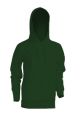 Bluza Damska z Kapturem Kangaroo JHK SWUL KNG BOTTLE GREEN
