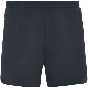 Hebanowe męskie spodenki sportowe ROLY EVERTON 6651 - nadruk