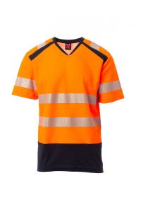 Pomarańczowy T-shirt Fluo Payper Way S00538 - Własne Logo
