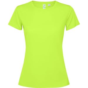 Zielona Fluo ESTORIL - Damskie Koszulki z Nadrukiem