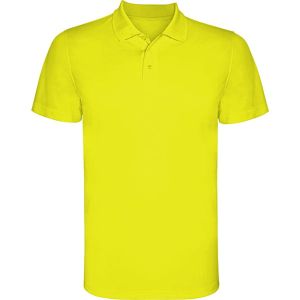 Żółty dziecięcy T-shirt polo ROLY MONZHA - personalizowane