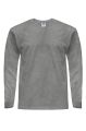 Koszulka z Długim Rękawem JHK TSRA 170 LS GREY MELANGE