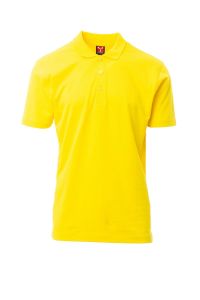 Żółta Bluzka Polo Payper Amalfi S00550 - Własne Zdjęcie