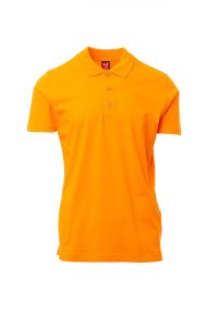 Pomarańczowe Polo Payper Amalfi S00550 - Nadruk