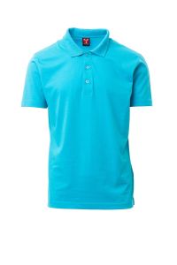 Błękitna Koszulka Polo Payper Amalfi S00550 - Własne Logo