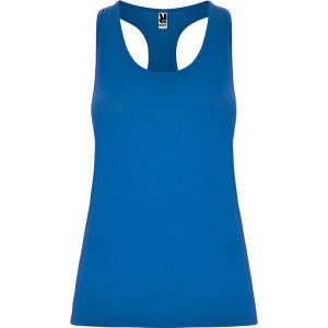 AIDA- royal blue topy Sportowe Żeńskie z wzorem