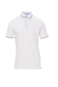 Białe Polo Payper Cambridge 000076 - Z Nadrukiem