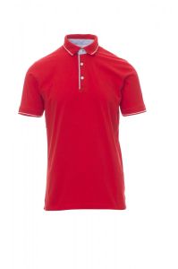 Czerwone Polo Payper Cambridge 000076  - Z Nadrukiem