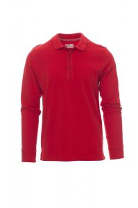 Czerwone Polo Męskie Payper Florence 000930 - Nadruk
