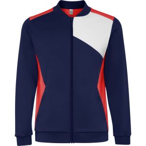 Czerwona dziecięca bluza sportowa ROLY LEROS - własny napis